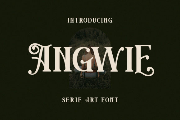 Angwie Font Review: A Bold Serif for Creative Branding Projects