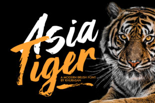 Asia Tiger Font: A Bold Script for Craft and Branding