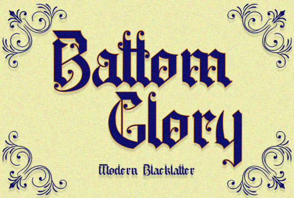 Battom Glory: A Typeface That Elevates Editorial Design