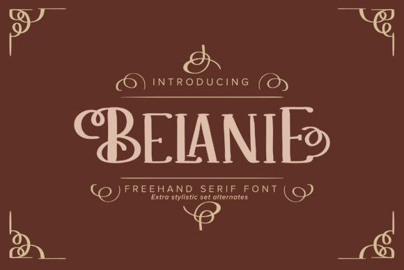 Belanie: A Balanced Serif for Modern Branding