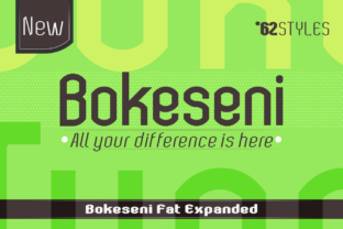 Bokeseni Expanded Fat: A Bold and Sophisticated Typeface for Branding