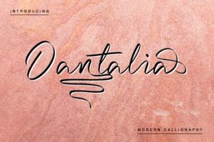 Dantalia: A Bold Script Font for Creative Makers