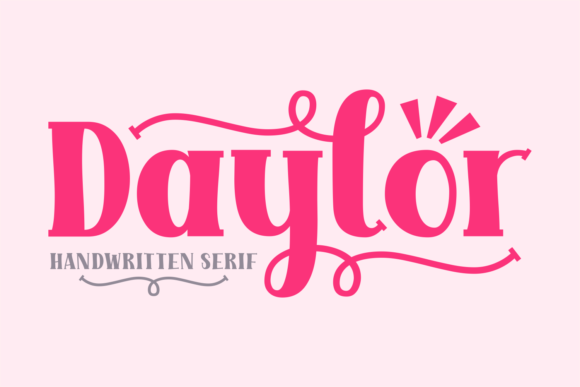 Daylor Font: A Bold Serif for Editorial Design
