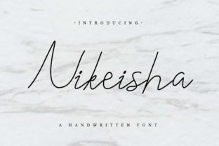 Designing with Nikeisha: A Playful Script Font for Digital Projects
