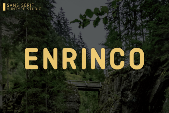 Enrinco: A Bold Font for a Bolder Brand