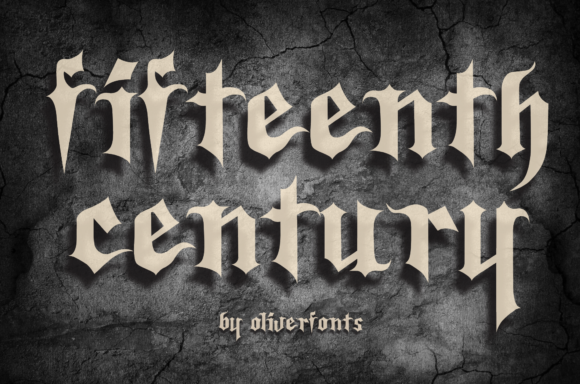 Fifteenth Century Font: A Bold Typeface for Digital Design