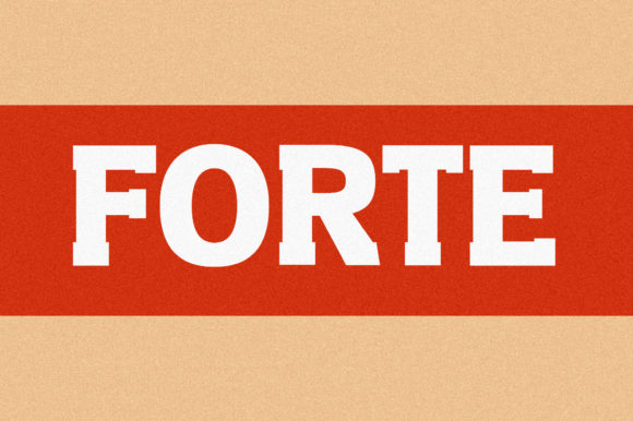 Forte: A Serif Font That Elevates Editorial Design