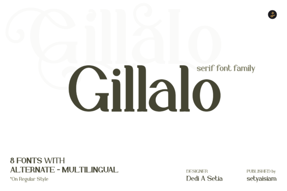 Gillalo Font: A Premium Typeface for Polished Branding