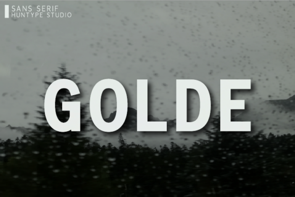 Golde Font: A Bold, Sophisticated Typeface for Modern Web Design