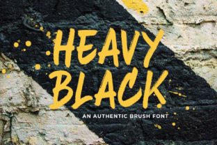 Heavy Black: The Bold Typeface That Elevates Brand Visuals