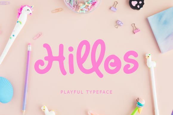 Hillos Font: A Handwritten Typeface That Elevates Small Business Design