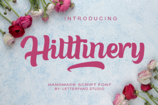 Hilttinery: A Bold Handwritten Typeface for Editorial Design