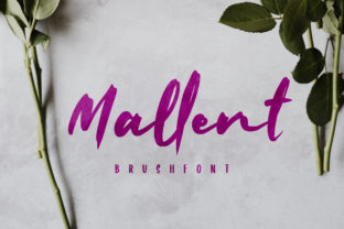Malent: A Bold Script Font for Strong Brand Identity