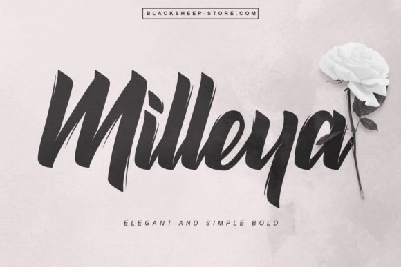 Milleya Font: A Bold and Sophisticated Typeface for Branding