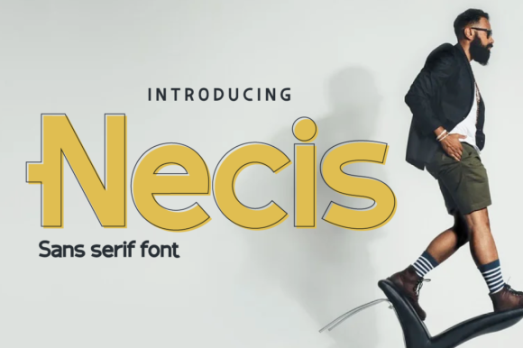 Necis: A Premium Sans Serif Font for Stronger Brand Identity