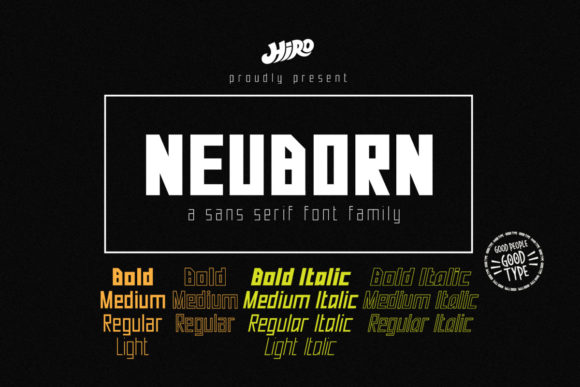Neuborn Font Review: A Bold, Authentic Typeface for Modern Branding