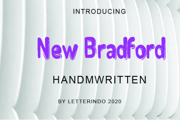 New Bradford Font: Elevating Digital Design with Handwritten Flair