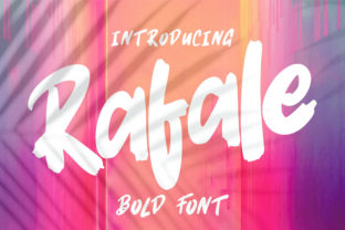 Rafale Typeface: Bold and Playful Sans Serif for Digital Design