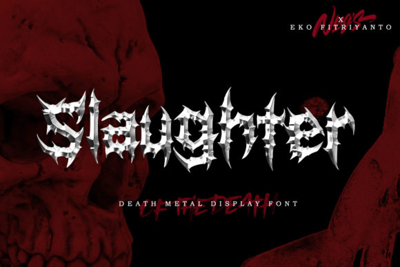 Slaughter Font: A Bold Blackletter for Makers and Creators