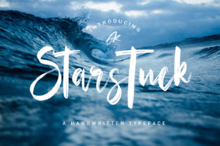 Starstuck: A Bold Handwritten Font for Creative Branding