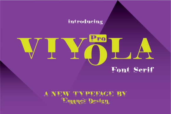 Viyola Font Review: A Bold Serif for Creative Branding